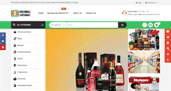 Desktop Screenshot of greenmallsupermart.com
